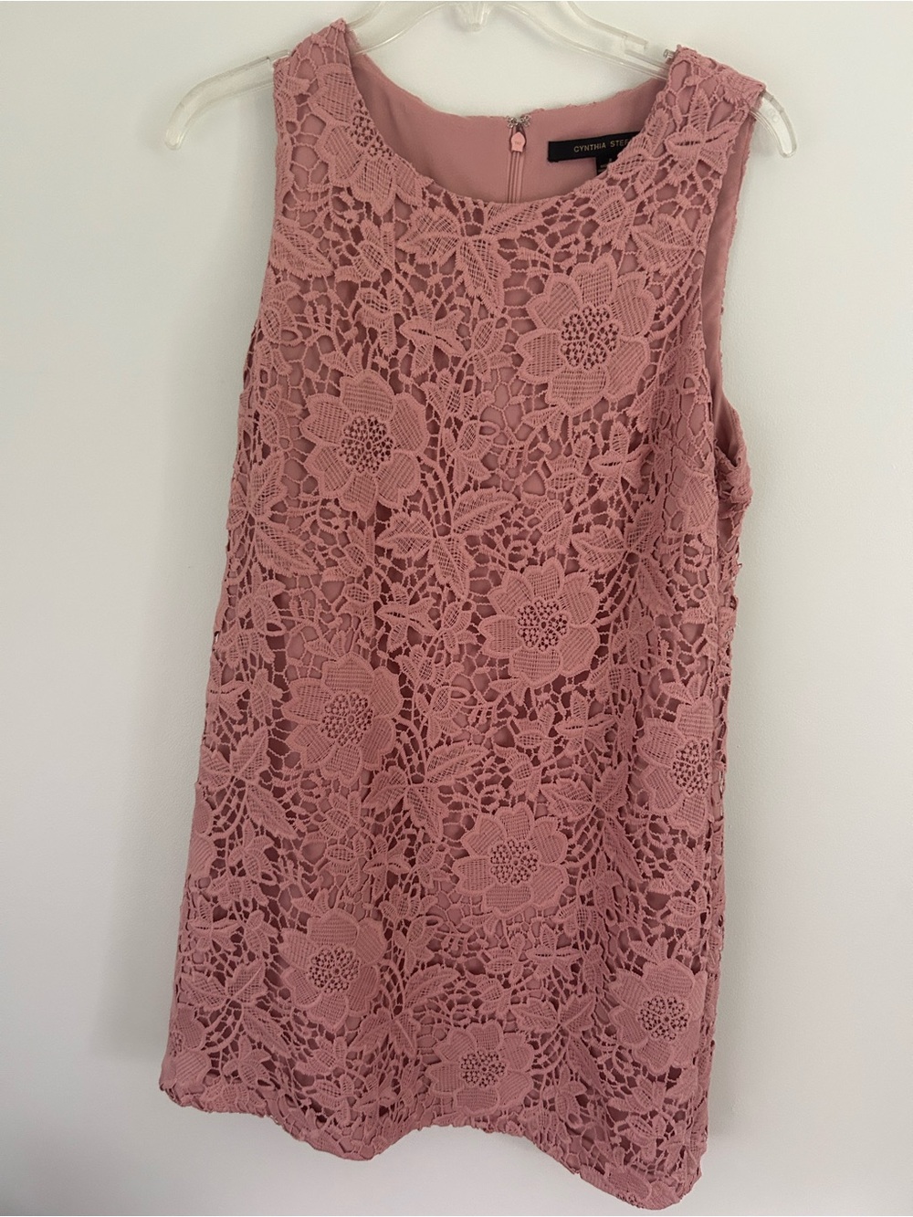 Cynthia Steffe Rose Lace Sleeveless Shift Dress